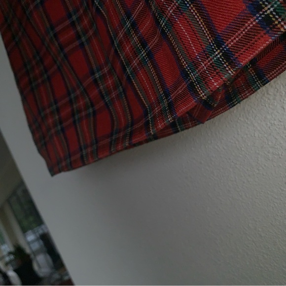Boston Proper plaid mini skort. - Picture 8 of 13
